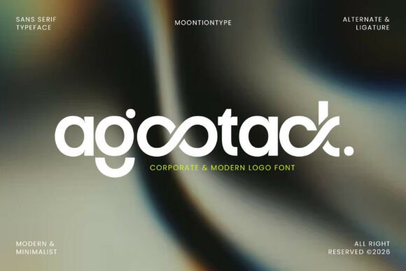 Agootack: A Modern Sans Serif for Distinctive Branding