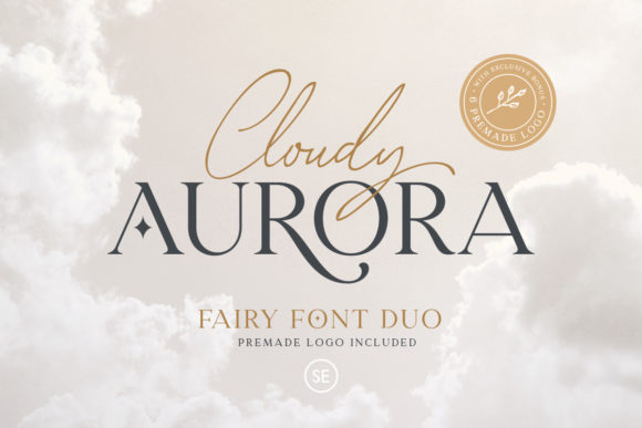 Cloudy Aurora: Merging Elegance and Character in Your Projects