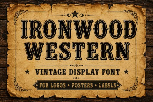 Ironwood Western: Authentic Frontier Typography