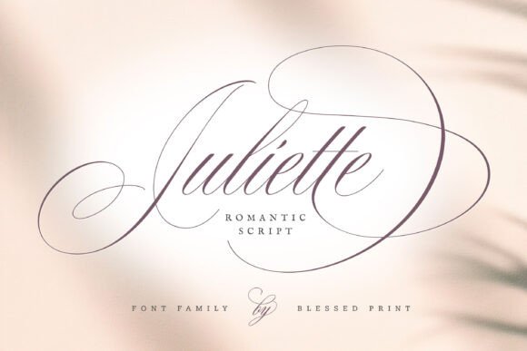 Juliette: A Script Font for Timeless Elegance