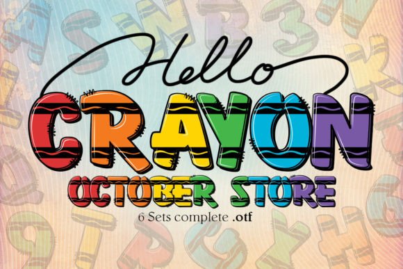 Rediscover Playful Design with Crayon: A Guide to the Crayon Colorful Font