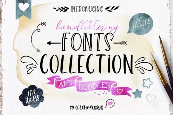 Unleashing Creativity with the Handlettering Fonts Collection